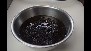 How to prepare black bean for stir fry [upl. by Azile]