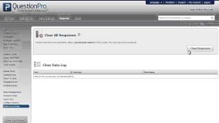 How to Delete Survey Data in QuestionPro [upl. by Neevan]