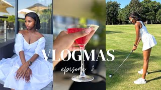 VLOGMAS 3  An unplanned girls weekend Fairway Hotel and Golf Resort  Life as Rosie vlogmas [upl. by Nanreik671]