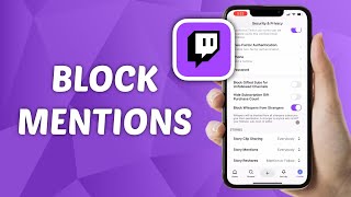 How to Block Mentions in Twitch Story [upl. by Darahs428]