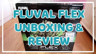 Fluval Flex Unboxing amp Review [upl. by Zabrina]