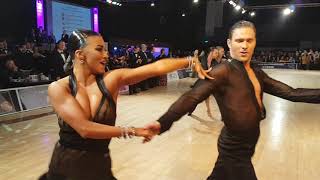 WDC Assen 2018 World Open Series Profs Latin Final [upl. by Annahpos55]