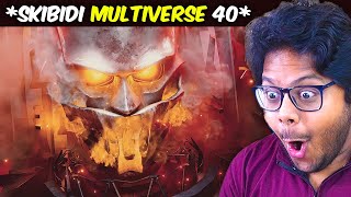 NEW GMAN IS HERE 😱 SKIBIDI TOILET MULTIVERSE 40 Reaction [upl. by Colvin192]