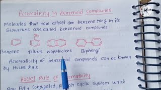 Aromaticity in Benzenoid Compounds  Antiaromatic  Non Aromatic Compounds [upl. by Eyahsal]