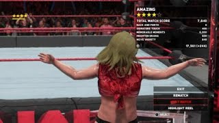 W2K18 Universe Aloisia VS Britney Spears [upl. by Leunammi141]