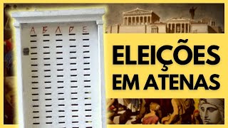 Como eram as eleições na Grécia Antiga [upl. by Keemahs]