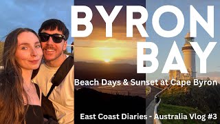 BEACH DAYS amp SUNSET AT CAPE BYRON  East Coast Diaries 3 [upl. by Abigale]