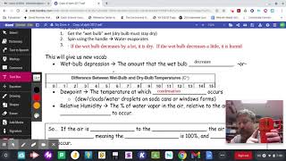 How a psychrometer works Pt II [upl. by Notrab]