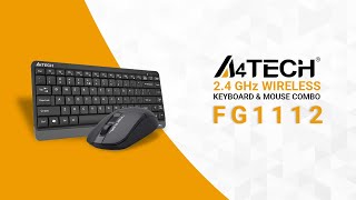 A4tech FG1112  Wireless Keyboard amp Mouse Combo  Global Brand Pvt Ltd [upl. by Aibonez]