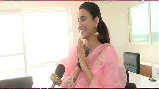 Tarsem Jassar amp Nimrat Khaira talking about their Punjabi film Afsar I Rangli Duniya [upl. by Nya]