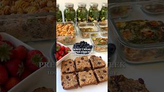 Healthy Meal Prep  100G Protein  Link to full recipes⬆️ mealprep highprotein easyrecipes [upl. by Iain]