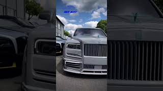 Black Badge Rolls Cullinan with mansory body kit gaceauto mansory rollsroyce bentayga [upl. by Hilar]