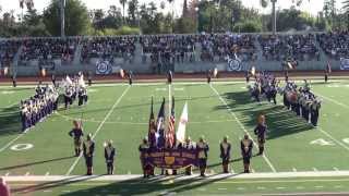 St Augustine HS Purple Knights Marching 100  2014 Pasadena Bandfest [upl. by Conall]