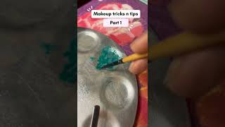 Coloured eye liner kaise bnayemakeup tricks pgmakeover12 ytshort shorts bridalmakeup ayodhya [upl. by Normak171]