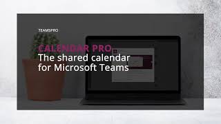 The Shared Calendar for Microsoft Teams Organize Schedule and Share Stress free [upl. by Nylidnam]