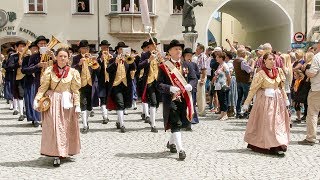 Bezirksmusikfest in Rattenberg  Tirol 2017 [upl. by Ynamad]