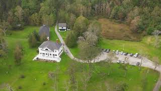 Beautiful Lakes Autumn Colours and Historic Grand Country House at Mount Uniacke  Cinematic 4K UHD [upl. by Assil635]