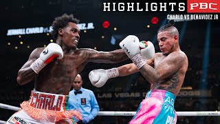 Charlo vs Benavidez Jr HIGHLIGHTS November 25 2023  PBC on Showtime PPV [upl. by Nwahsed]