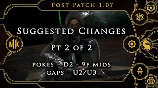 Mk11 Post Patch Suggested Changes Pt 2 [upl. by Oliy]