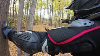 Waterdown MTB Trail Raw POV  Hamilton Ontario [upl. by Alikee]