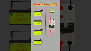 Batteries series and parallel connection diagram electical trending wiring [upl. by Yevette]