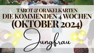 ♡ JUNGFRAU ☆ Neue Chancen Gegensätze vereinen ☆ kommende 4 Wochen ☆ Tarot und Orakelkarten ♡ [upl. by Leopoldine]