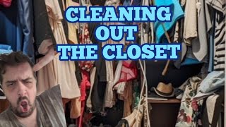 CLEANING OUT THE CLOSET CLEANING CLOSET SUBSCRIBE WEEKEND [upl. by Dosh356]