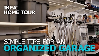 Garage Organization Tips – IKEA Home Tour [upl. by Catarina]