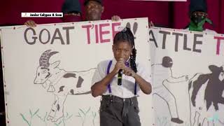 Ameliah Jones  Praedial Larceny LIVE at the Junior Calypso and Soca Competition 2024 [upl. by Llegna]