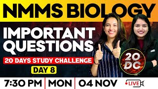 NMMS Biology 2024  Most Important Questions  Exam Winner [upl. by Mauri253]