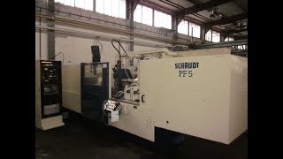 SCHAUDT PF5N2000 CNC Cylindrical Grinding Machine [upl. by Ardnuahc]