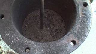 Fluidized bed gasifier with diffuser  fluizided sand part 1 [upl. by Alioz]