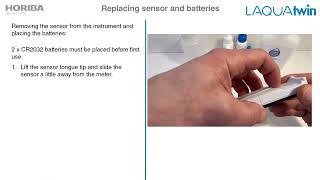 LAQUAtwin Replacing batteries and sensor [upl. by Asenej]