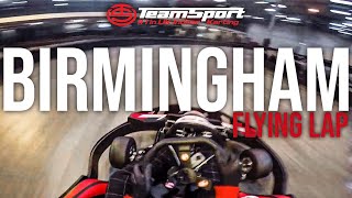 Flying Lap  TeamSport Karting Birmingham [upl. by Aeli]