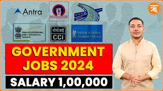 Upcoming Government Jobs  Government Jobs 2024  Job Vacancy  Career Canvas [upl. by Adi]