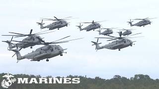 US Marine Corps LargeScale Air Assault Exercise in North Carolina [upl. by Catt]