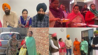 Aao tahonu maliye apni masi g di family nal 😊pinderpreetvlog gouravvlogs0 sadapunjab [upl. by Halland]