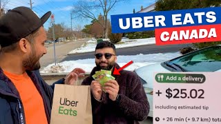 100 Uber Eats Income in   🇨🇦 Ep 05 [upl. by Alhak]