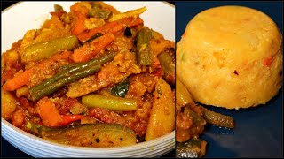 HEALTHY MIXED VEGETABLE CURRY  BENGALI BHOGER LABRA RECIPE [upl. by Bunns]