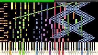 Black MIDI Synthesia  Jenny Rom vs The Zippers  Waka Laka Black MIDIRemix [upl. by Ettenav680]