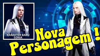 URGENTE VAZOU A NOVA PERSONAGEM CYBORG  SÔNIA DO FREE FIRE [upl. by Ibmab]