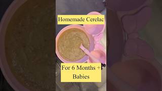 Home Made Cerelac For 6 Month Babies  The Moms Life [upl. by Piselli]