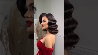 Penteado com ONDAS  WAVES hairstyle  Peinado con ONDAS [upl. by Yulma]