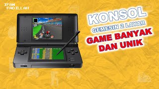 KONSOL GAME NINTENDO YANG UNIK amp BEDA DENGAN YANG LAIN  NINTENDO DS LITE  ifan fadillah [upl. by Meekar]