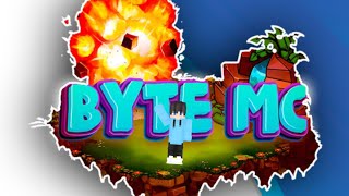 🟦BYTE MC 🟦 serverida oynimiz 😲WOW🤯 [upl. by Laddy]