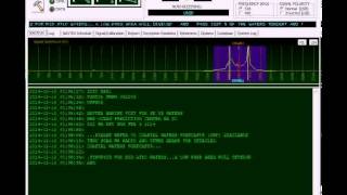 NAVTEX Broadcast from station NME Charleston SC on 518 KHz [upl. by Steffin532]