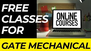 Free Classes Started for GATE Mechanical 2025 and 2026 GATEMechanical gateXE [upl. by Roshelle275]