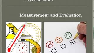 Psychometrics 1 Measurement and Evaluation [upl. by Calle]