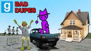 MY SISTER AND I SPAWN MORE HORRIBLE DUPES  Garrys mod Sandbox [upl. by Laurette508]