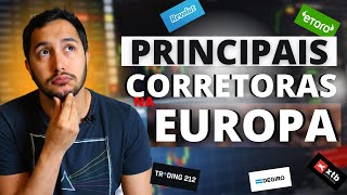 MELHORES CORRETORAS NA EUROPA  QUAL É A MELHOR DEGIRO  ETORO  TRADING212  REVOLUT  XTB [upl. by Alf]